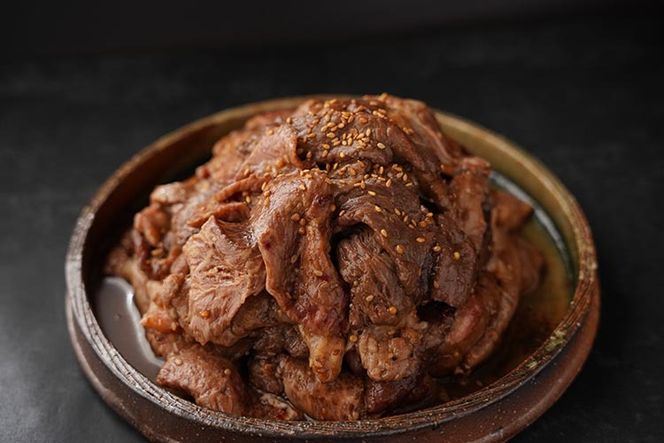 京丹波かぐら 厳選 国産和牛 味付け 焼肉用 600g(300g×2パック) タレ漬け 焼肉 簡単 焼くだけ 小分け