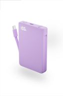 CIO モバイルバッテリー 5000mAh Mate Powerbank 002 エアリーパープル｜小型 軽量 おしゃれ 便利 [2683]