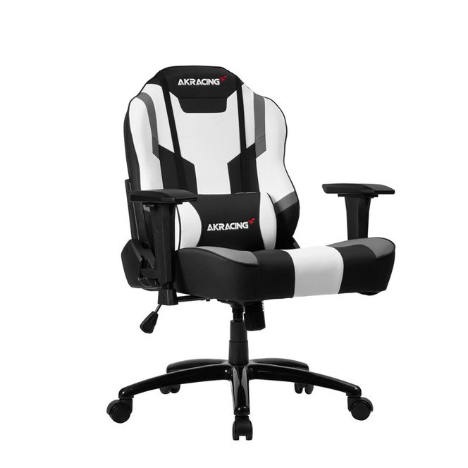 099H4788 AKRacing MJ Grey エーケーレーシング ゲーミングチェア ローバックチェア（ランバーサポート付き）