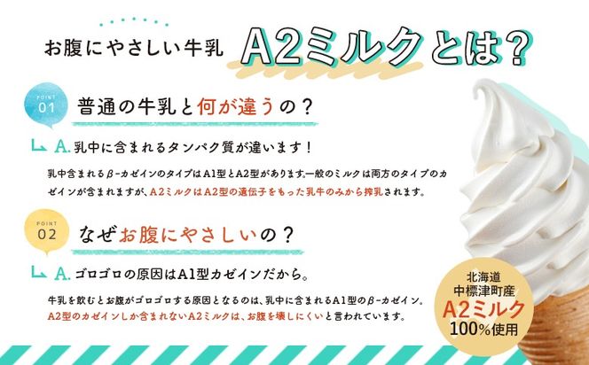 中標津町　超乳アイス（ミルク＆チョコ）　140ml×12個セット　計1680ml【78002】