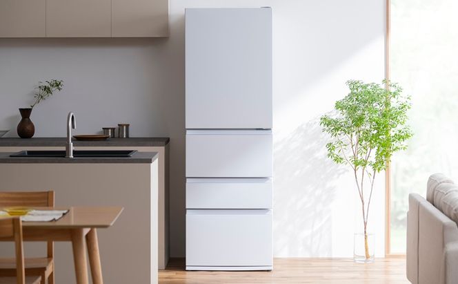 冷凍冷蔵庫 370L 自動製氷機能付 IRSN-I37A-W ホワイト 冷蔵庫 370L アイリスオーヤマ 冷凍冷蔵庫 冷凍室が大きい 2段冷凍室 ファン式 自動霜取り 霜取り不要 野菜室 真ん中 急冷モード 右開き 二人暮らし 家庭用 まとめ買い 大凍量