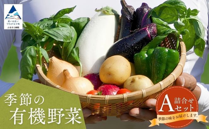 西田農園　季節の有機野菜詰合せ　Aセット  da001n00