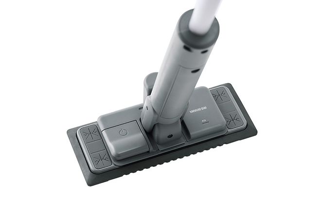 電動モップ 電動フロアワイパー SWD-A-H グレー アイリスオーヤマ 掃除 電動 フローリングワイパー ワイパー そうじ キッチン リビング 床 フロア 油汚れ 皮脂 床掃除 床拭き掃除