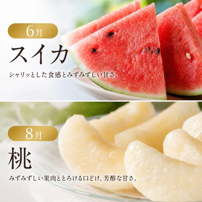 〈定期便〉【2・4・6・8・10・12月 全6回】和歌山産 旬のフルーツ お楽しみ 定期便 【魚鶴】◆｜不知火 清見 スイカ 桃 みかん フルーツ ふるーつ 果物 くだもの 詰め合わせ 果物定期便 オレンジ もも かき 国産 産地直送 美浜町