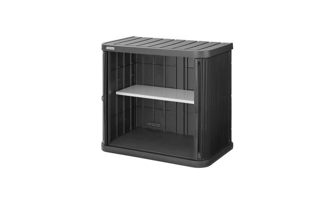 ミニロッカー ML-800PP ダークグレー 物置 屋外 サビにくい 庭 ベランダ ガーデン 掃除 防災 収納 ストッカー ミニロッカー アイリスオーヤマ おしゃれ