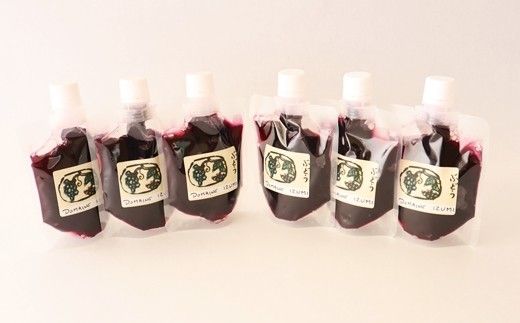 ＜予約受付＞濃厚 飲むぶどうゼリー（６個セット） 【417】