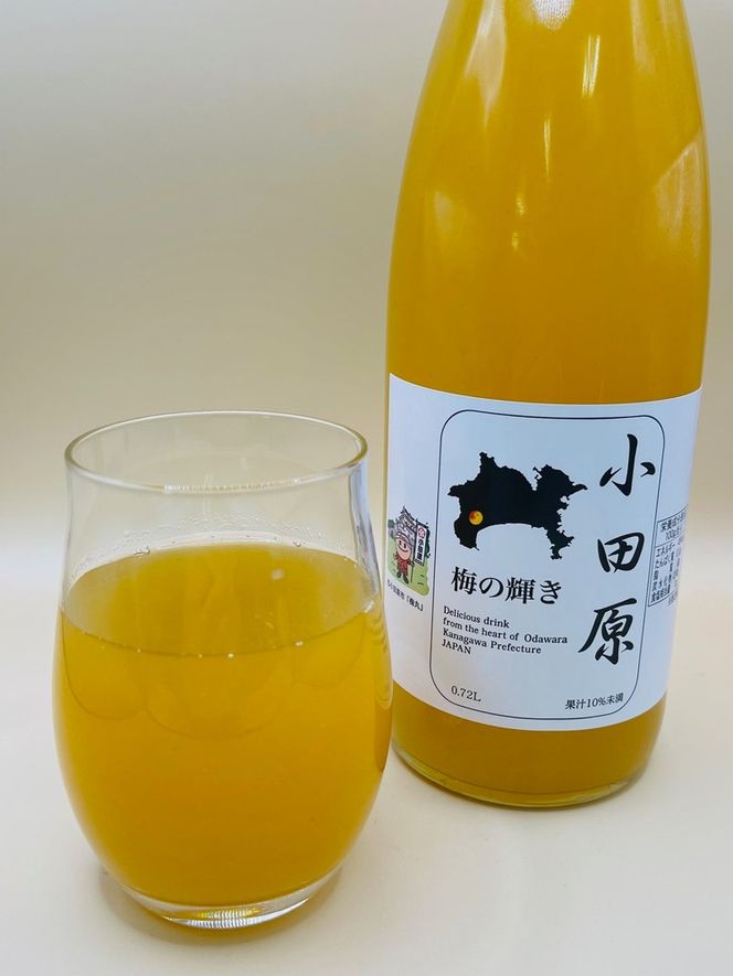 小田原 梅の輝き720ML瓶（梅ドリンク）2本セット【 飲み物 ドリンク 神奈川県 小田原市 】 142069_HR001