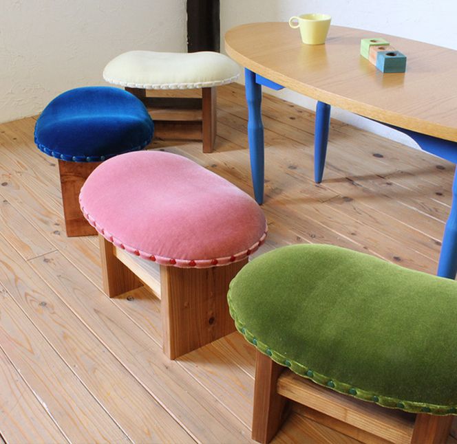 KiNoKO STOOL　キノコスツール　KiNoKo Red(レッド) 椅子