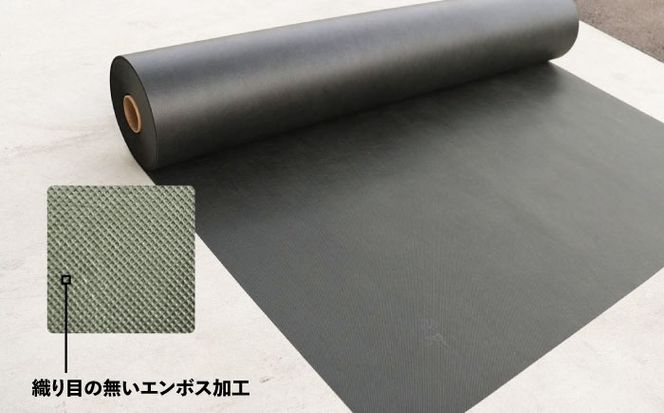 ポリエステル製 防草シート ディープグリーン 1m×10m 550JP 糸島市 / 株式会社NITTOSEKKO 除草 ガーデニング[ATQ005]