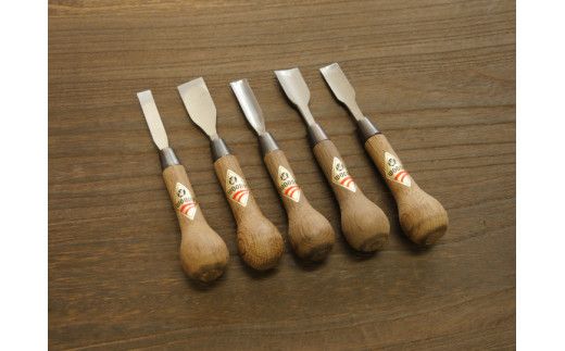 ウッディチゼル 5本組