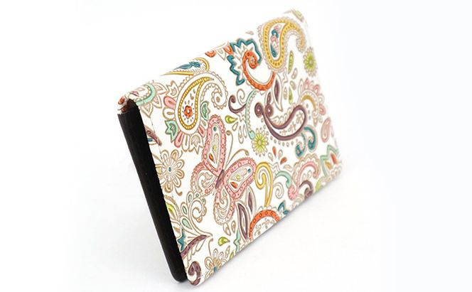 パスケース ペイズリー 文庫屋大関 名刺入れ カードホルダー 名刺ケース 名刺ホルダー カード入れ 定期入れ 定期ケース 雑貨 生活雑貨 小物 革小物 革製品 本革 日用品 民芸品 工芸品 東京 東京都 墨田区