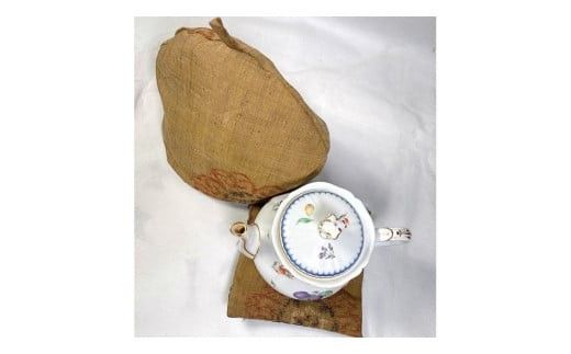 本場結城紬 リメイク ティーポット コーゼ（中） 結城紬 ティーポットコーゼ [BN038ci]