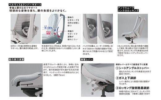 イトーキ アクト2 ネイビーブルー×ブラック オフィスチェア【プレーンメッシュバック/日本製】ゲーミングチェア（KJ477JVT1B2F）【EI197W】