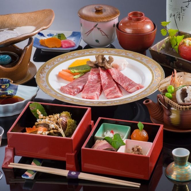 【料亭旅館三田清（みたせ）】（2名様）特撰伊賀牛　ステーキコースお食事券【mita0002】