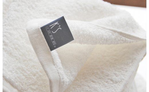 010B023 泉州タオル「ホテルタイプ」白ミニバス・フェイスタオル【泉州タオル 国産 吸水 普段使い 無地 シンプル 日用品 家族 ファミリー】
