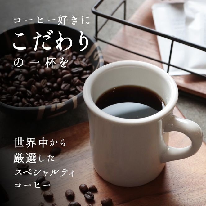 10-105自家焙煎コーヒー豆　お試しパック４種　100g×4