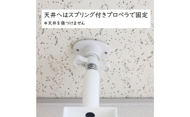 突っ張りシューズラック白 スニーカー ディスプレイ 収納家具 インテリア 靴収納 組み立て必要 工具不要 