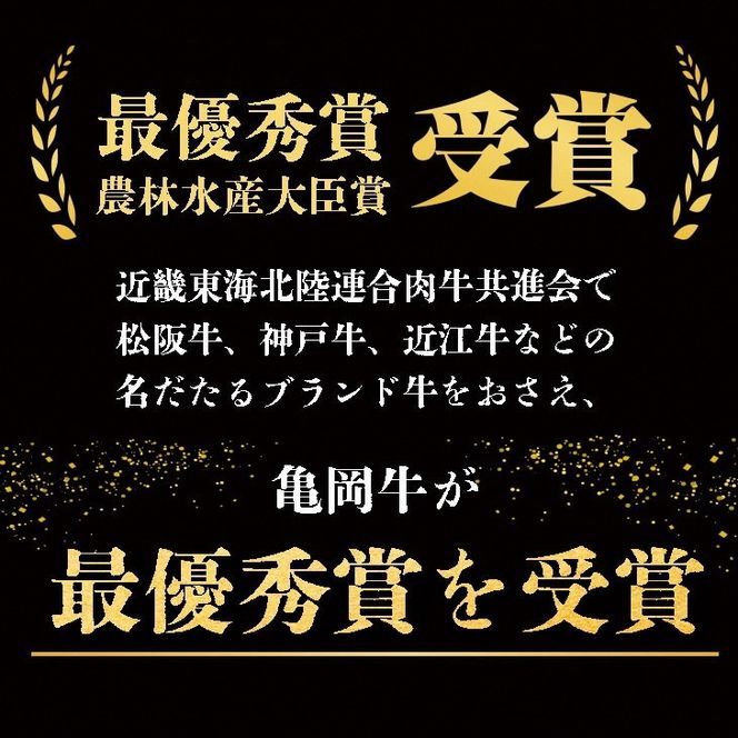 「亀岡牛」サーロインステーキ　2枚（400ｇ） ☆祝！亀岡牛生産者 最優秀賞受賞（2023年）≪京都 丹波 冷蔵便 牛肉≫ふるさと納税 ステーキ ふるさと納税牛肉 ※北海道・沖縄・離島への配送不可