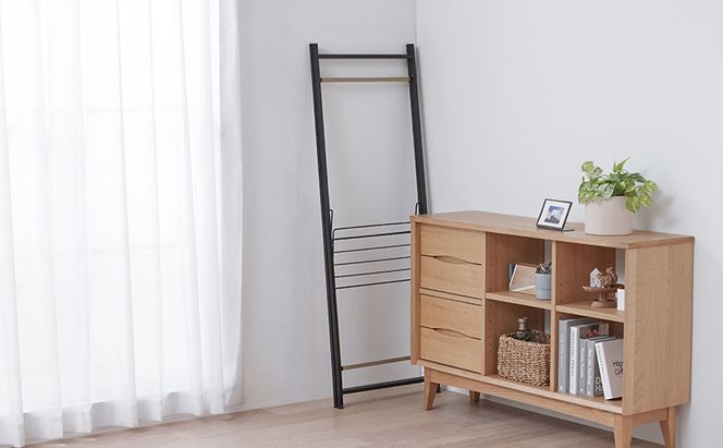 物干し 室内 折りたたみ 洗濯物干し 物干しスタンド OTM-150R ブラック アイリスオーヤマ おしゃれ コンパクト スリム 部屋干し 洗濯 一人暮らし 一人用 折りたたみ物干し3連 