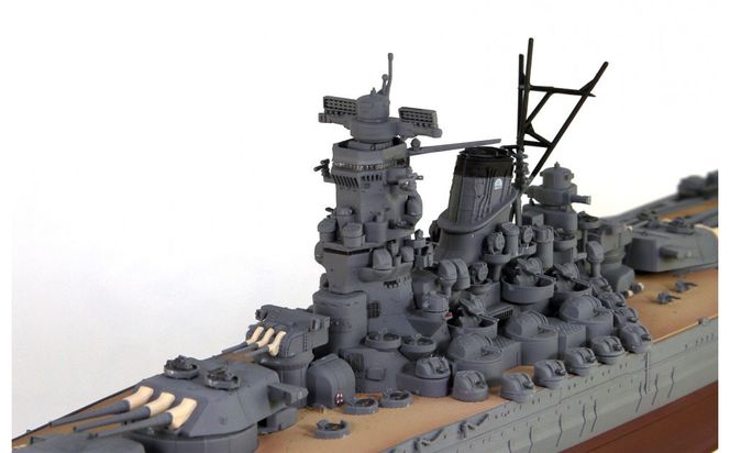 WPM01 1/700 日本海軍 戦艦 大和 最終時 塗装済み完成品 141305_MD04