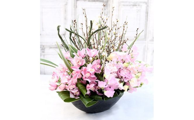 『Pink Symphony』 ピンク・シンフォニー 開店祝い オーダーメイド プレゼント 送別会 歓迎会 退職祝い 送別 お見舞い アレンジ 送料無料 272230_BG107