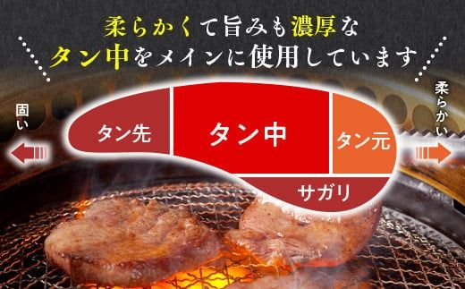 厚切り牛タン 焼き肉用 醤油タレ 500ｇ 3人前 簡易包装 たん | タン中 たん元 スライス 牛肉 焼肉 バーベキュー BBQ お取り寄せグルメ 送料無料 GC003