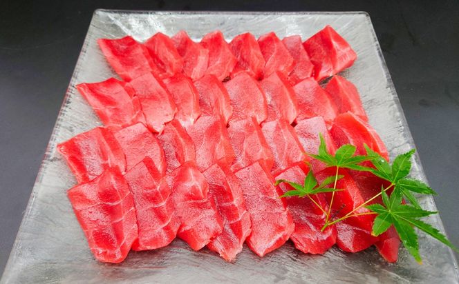 本鮪 赤身 お刺身用 切身 200g×2パック / 刺身 本マグロ マグロ まぐろ / 糸島市 / 塚本鮮魚店[ARO010]