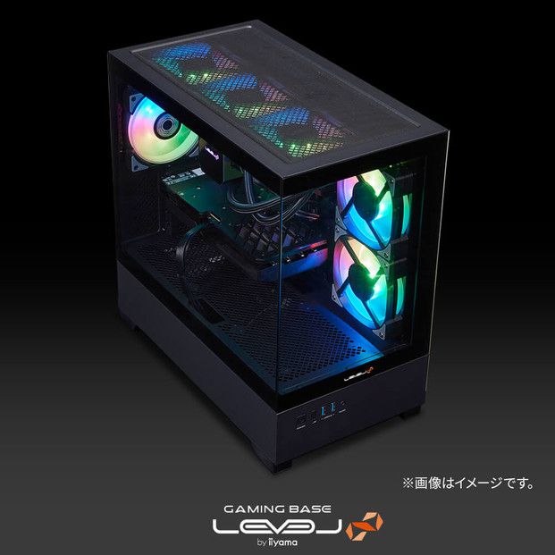 パソコン工房 4年間物損保証 ミニタワーゲーミングPC Ryzen 7/5070/ピラーレス/No.364 322032_EE117