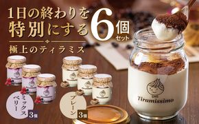 015B711 【スピード発送】日本一なめらかティラミス 6個セット（プレーン3個/ベリー3個）【御挨拶 ごあいさつ ギフト 記念日 卒業 入学 プレゼント 贈り物】