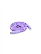 CIO ケーブル Mate Flat Spiral Cable CtoC Type-Cケーブル 充電 iPhone スマートフォン iPad パープル｜小型 軽量 おしゃれ 便利 [2663]