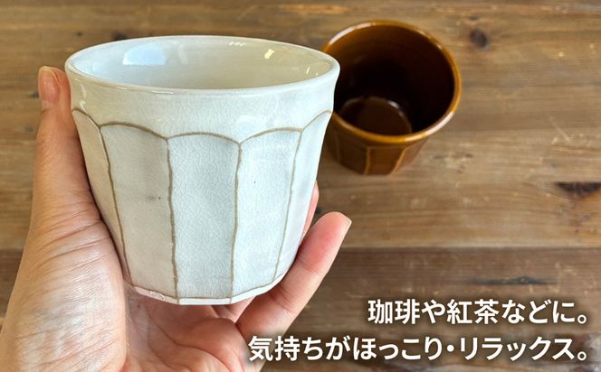 コップ 面取り （大） 糸島市 / 工房わらし（宮元 美希）【いとしまごころ】 [ATZ002]