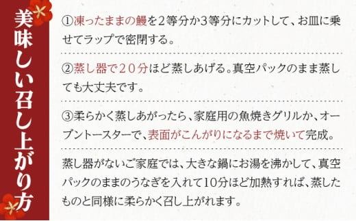 《2026年3月発送》『国産』うなぎ蒲焼 2尾 計320g [B-1124-PE(3)]