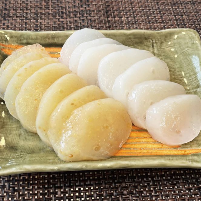 袋田名産 手造りさしみこんにゃくセット【白・しょうが】各3袋 計6袋セット｜コンニャク 蒟蒻 こんにゃく 白こんにゃく 生姜 さしみこんにゃく 刺身 手作り 国産 10000円以下 茨城県 大子町(CP003)