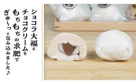 【 菓子庵たちかわ 】 キャラメル ショコラ 餅 大福 5個 ( 5個入 × 1箱 ) 手作り もちもち スイーツ チョコ チョコレート チョコクリーム もち 和菓子 菓子 お菓子 [AY017ci]