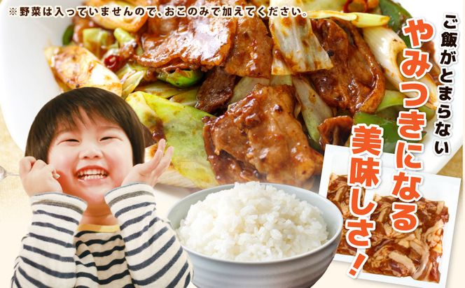 010B1510 国産 豚バラ肉 自家製タレ漬 1kg(250g×4パック) 小分け 時短 焼くだけ 簡単