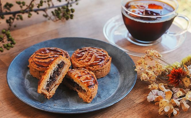あんバター仏蘭西菓子カニアンヌ(8個セット) お菓子 スイーツ 発酵バター 焼き菓子 アーモンドクリーム しっとり あんこ 無添加素材使用 お茶菓子 ティータイム 