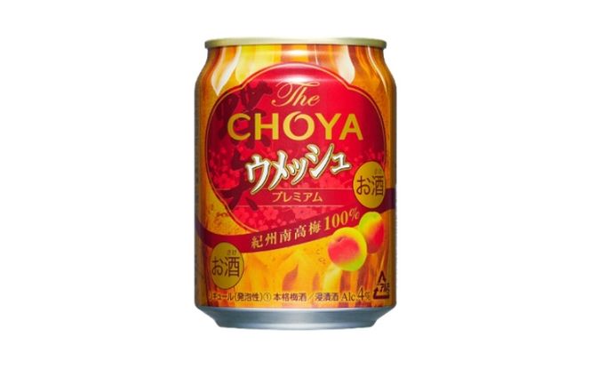 チョーヤ梅酒 TheCHOYA ウメッシュ 250ml缶×24本 【igge0014】