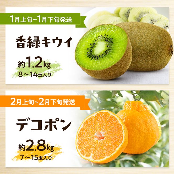 讃岐のフルーツ8回定期便【A】【香緑キウイ】【デコポン】【さぬきひめ苺】【なつたより(びわ)】【さぬきの桃】【さぬきゴールドキウイ】【さぬきキウイっこ】【小原紅早生みかん】