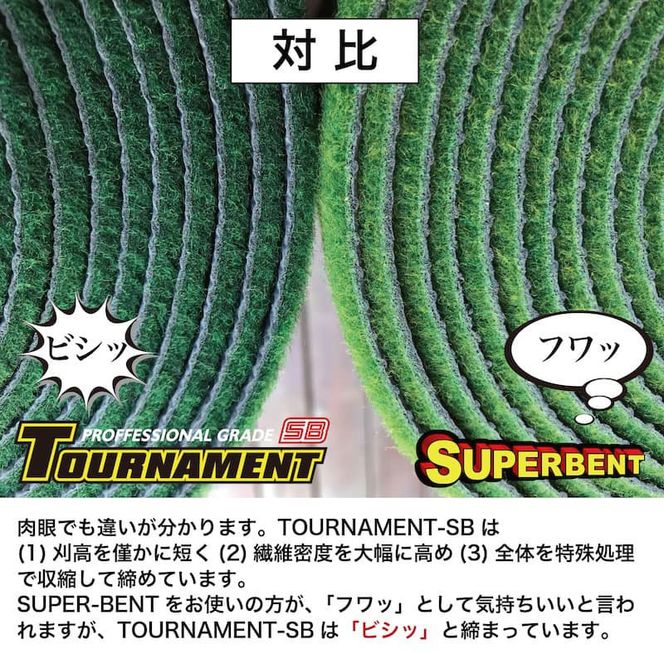 A116　ゴルフ練習パターマット 高速180cm×4m TOURNAMENT-SB（トーナメントSB）と練習用具（距離感マスターカップ、まっすぐぱっと、トレーニングリング付き）＜高知市共通返礼品＞