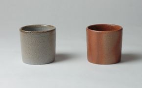 往古来今 フリーカップセット（備前焼×寒風須恵器） 雑貨 食器 キッチン用品 味わい シンプル 焼酎 ビール デザート 料理 自由度 高い 焼き物 食卓 