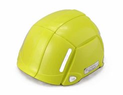 ～まさかの時の備えに～防災用折りたたみヘルメット ブルーム 1個（ライム）