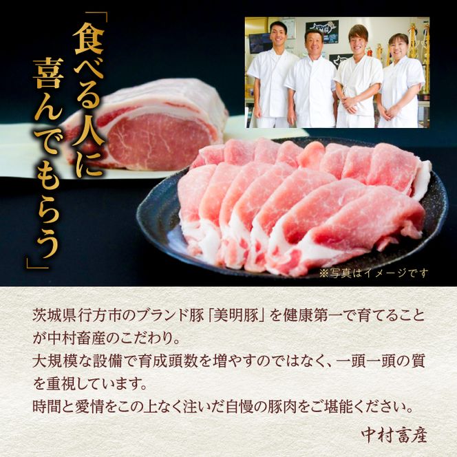 【6ヶ月定期便】肉質やわらかジューシーな豚肉【美明豚こま切れ】約2.2kg｜肉 お肉 豚肉 美明豚 こま切れ ブランド豚 定期便 お肉定期便 茨城県 行方市(J-18)