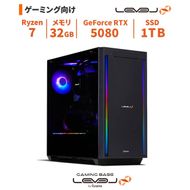パソコン工房 4年間物損保証 ミドルタワーゲーミングPC Ryzen 7/5080/No.372 322032_EE106