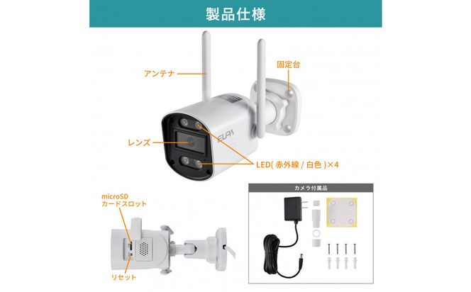 セキュリティカメラ　TBC-SC300 272183_AZ175