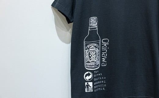 アワモリTシャツ【カラー:ブラック】【サイズ:XLサイズ】KB-137