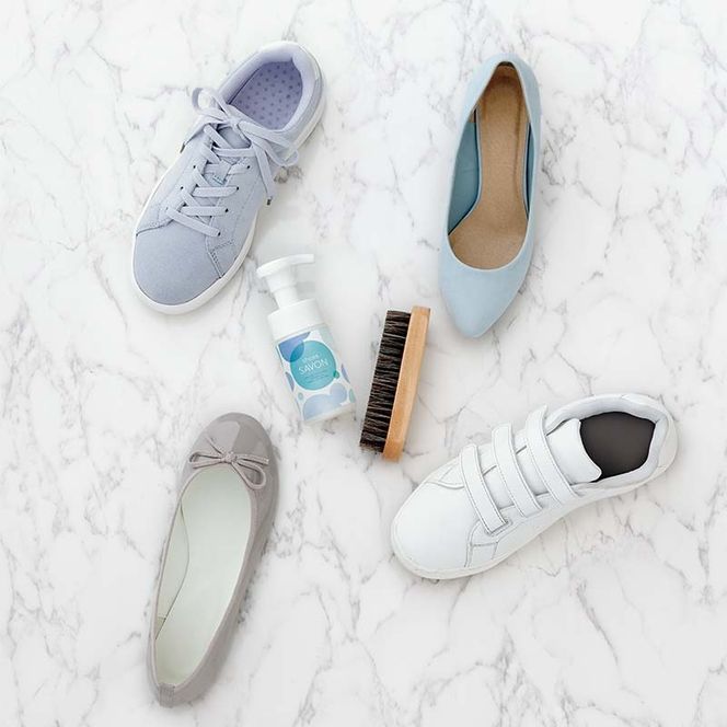 shoes SAVONのスターターキット 靴用シャンプー 植物由来 詰め替え用パック 専用ブラシ 日用品 FAA-213