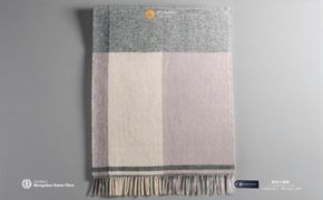 G3567 『Noble Fibre』100％カシミヤ・大判ストール 大判チェック フリンジ付き【高級 カシミア おしゃれ ファッション 防寒 かしみあ】