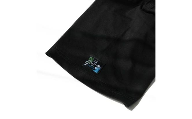 LOHASTYLE CORDURA天竺 CHIGASAKI 半袖T ブラック オリジナル Tシャツ 半袖 黒 男女兼用 湘南 茅ヶ崎市 神奈川県