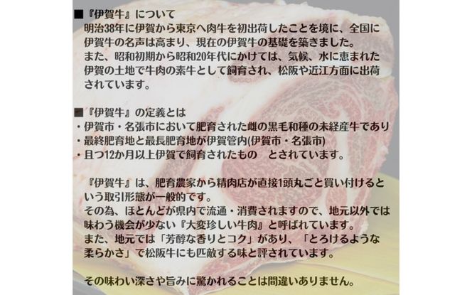 【肉の横綱】伊賀牛ステーキ・すき焼きセット 【ymmt0003】