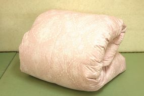 ツインキルト羽毛ふとん　シェリルFD　【ピンク色】 322032_AG014VC01